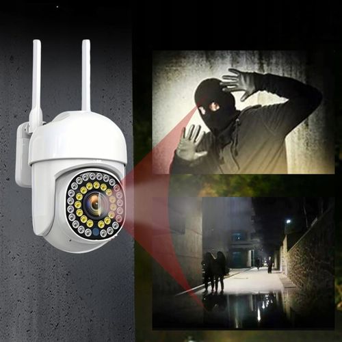 Zewnętrzna Kamera WIFI Obrotowa FULL HD Śledzenie Ruchu na Arena.pl