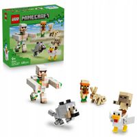 LEGO Minecraft Atak kurzego jeźdźca na pustyni 21592 9+ 428 el.