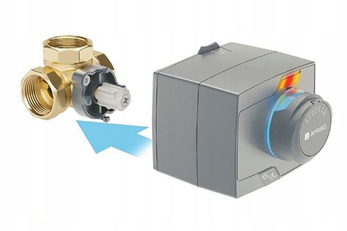 SIŁOWNIK NAPĘD ELEKTRYCZNY DO ZAWORU ZAWORÓW MIESZAJĄCYCH ARM 343 AFRISO na Arena.pl