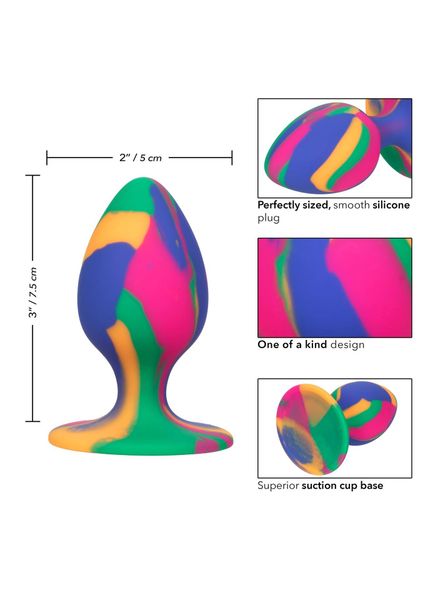 Cheeky Medium Tie-Dye Plug Multicolor zdjęcie 3