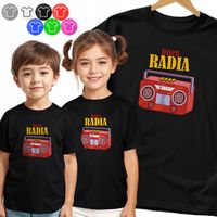 KOSZULKA DZIECIĘCA NA DZIEŃ RADIA DNI SZKOLNE PRZEDSZKOLNE RADIO - 134 M