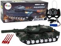 Czołg RC Zdalnie Sterowany Zielony Moro