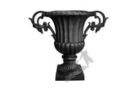 WAZON NR 09 - WIELKI Z USZAMI ŻELIWNY WAZONIK RETRO