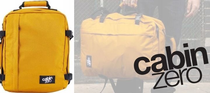 Plecak Ryanair Classic Backpack 44L black sand CabinZero zdjęcie 8