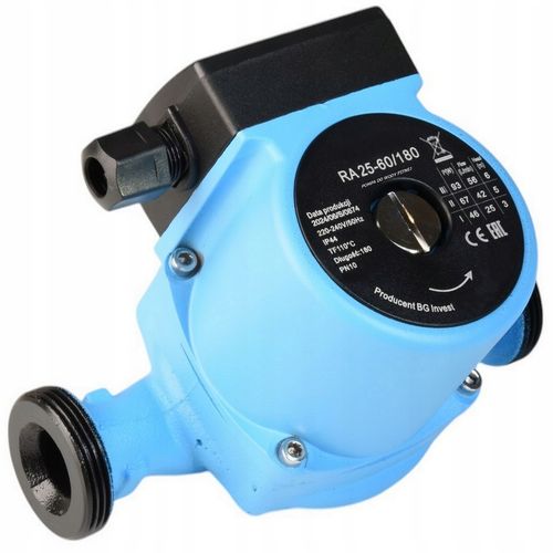 POMPA OBIEGOWA RA 25/60 180 CYRKULACYJNA DO CENTRALNEGO OGRZEWANIA C.O CWU na Arena.pl