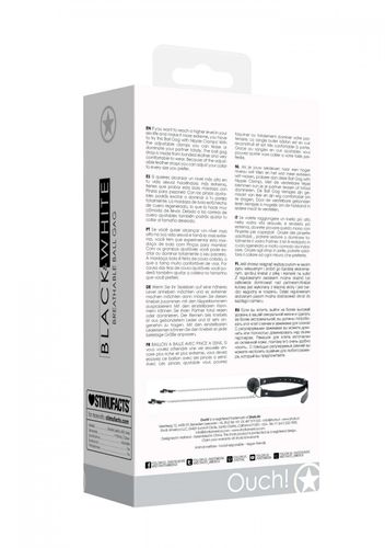 breathable ball gag with nipple clamps na Arena.pl