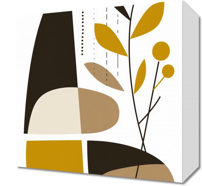 Obraz 30x30cm Geometryczna Naturaleza zdjęcie 1