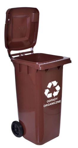 Komplet pojemników na odpady 120l cztery kolory na Arena.pl