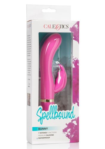 wibrator króliczek silikonowy calexotics spellbound bunny różowy 11.5 na Arena.pl