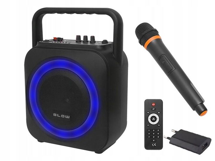 GŁOŚNIK BLUETOOTH BLOW BT800 100W MIKROFON PILOT zdjęcie 1