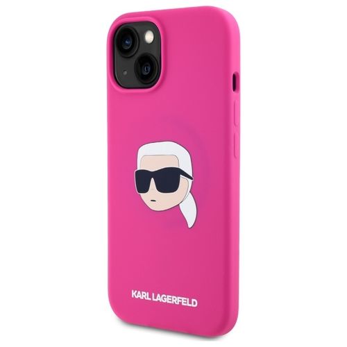 Etui Karl Lagerfeld do iPhone 15, Różowy, MagSafe na Arena.pl