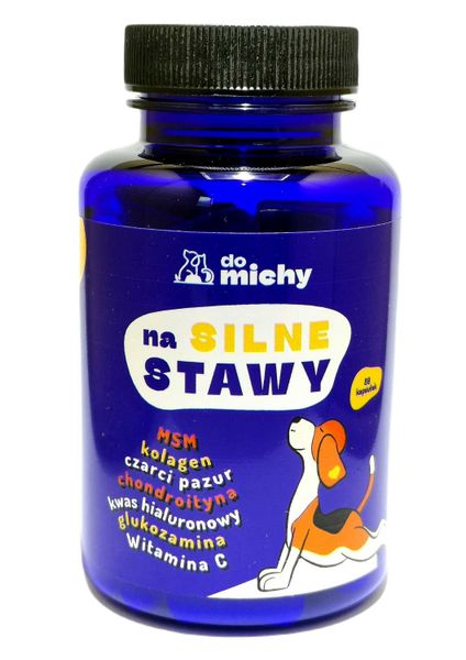 Na silne stawy Suplement dla psów i kotów Do Michy 80 kapsułek zdjęcie 2