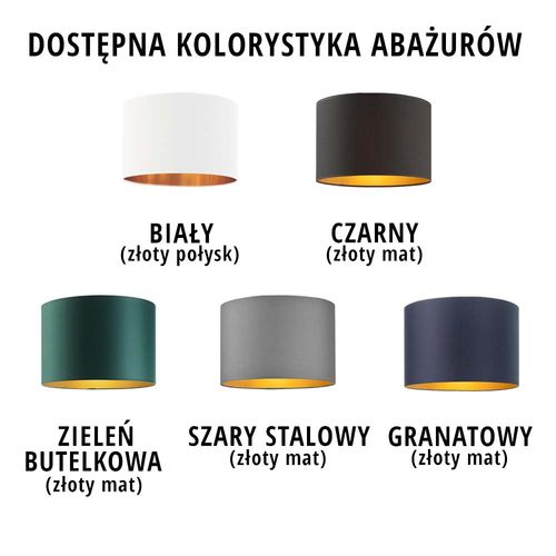 Nowoczesna oprawa ścienna TEGU GOLD na Arena.pl