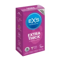 exs extra thick 12 szt. prezerwatywy z wytrzymałego lateksu