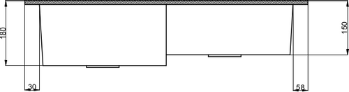 Zlewozmywak 2 komorowy EVOLUTION grafit + bateria NOON na Arena.pl