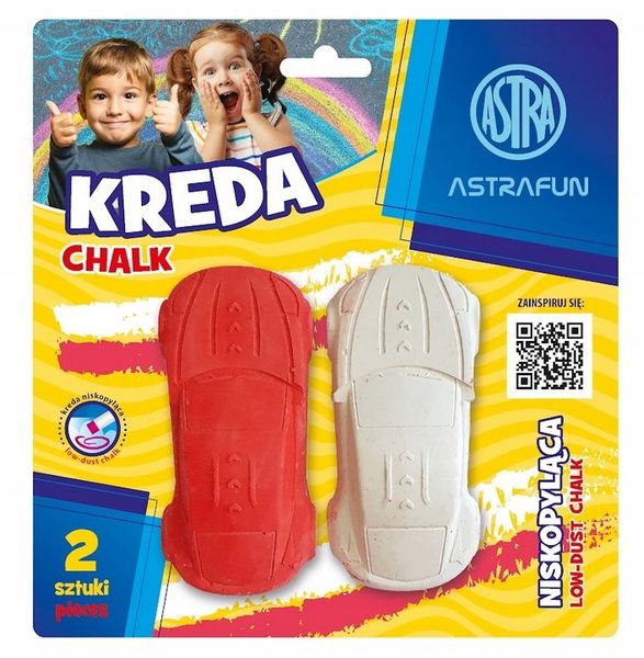 Kreda Samochody Astra Fun 2szt 0099 zdjęcie 1