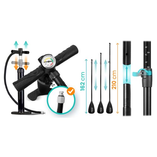 Deska SUP Aquasurf 320 x 81 x 15 cm Neo-Sport 170005 na Arena.pl