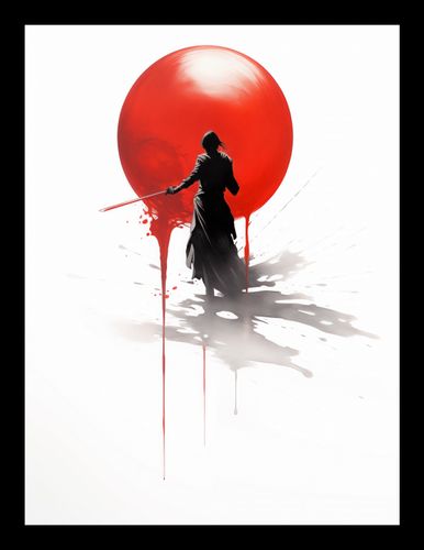 Plakat 15x20cm Samotny Samuraj na Arena.pl