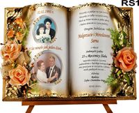 Prezent na jubileusz ślubu rocznicę Złote Gody spersonalizowany