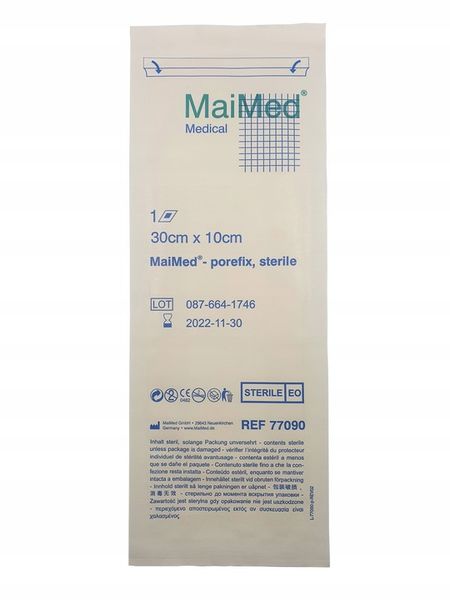 PLASTER Z OPATRUNKIEM STERYLNY NA RANY Z WKŁADEM CHŁONNYM 30x10cm 25szt zdjęcie 5