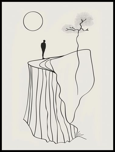 Plakat 60x80cm Samotność i Wzniosłość na Arena.pl