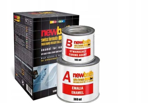 Farba NEW BATH do RENOWACJI WANNY 500ml na Arena.pl