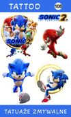 Tatuaże zmywalne Sonic
