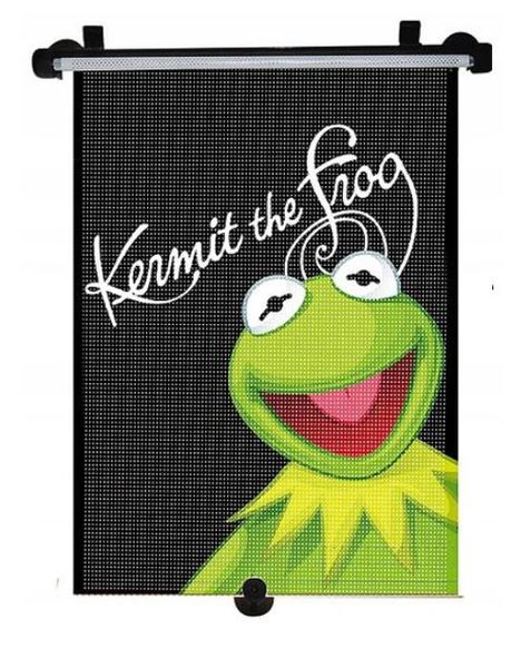 ROLETA PRZECIWSŁONECZNA DO SAMOCHODU KERMIT MAPETY zdjęcie 1