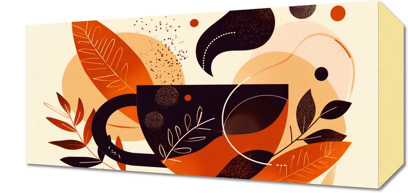 Obraz 40x20cm Wachlarz Ciepła zdjęcie 1