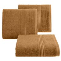 Ręcznik Mela 50x90 cm brąz bambus elegancki detal