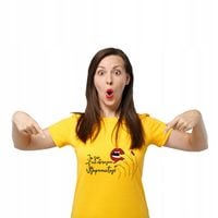 Koszulka z nadrukiem JA SIĘ NIE OBRAŻAM