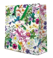Torebka Prezentowa Wiosenne Kwiaty, Bardzo Duża