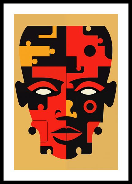 Plakat 30x45cm Puzzle Tożsamości zdjęcie 3