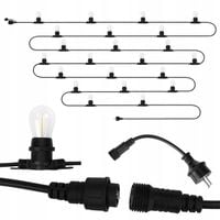 NEO GIRLANDA OGRODOWA 20M + 22 ŻARÓWKI FILAMENT 2700K IP65 E27 99-106