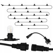 NEO GIRLANDA OGRODOWA 20M + 22 ŻARÓWKI FILAMENT 2700K IP65 E27 99-106