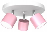 2X Lampa sufitowa DIXIE PINK 3xGX53