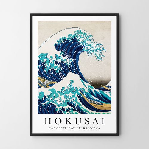 Plakat Hokusai wielka fala 61x91 cm na Arena.pl