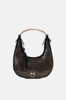 Pinko torebka poliester złoty