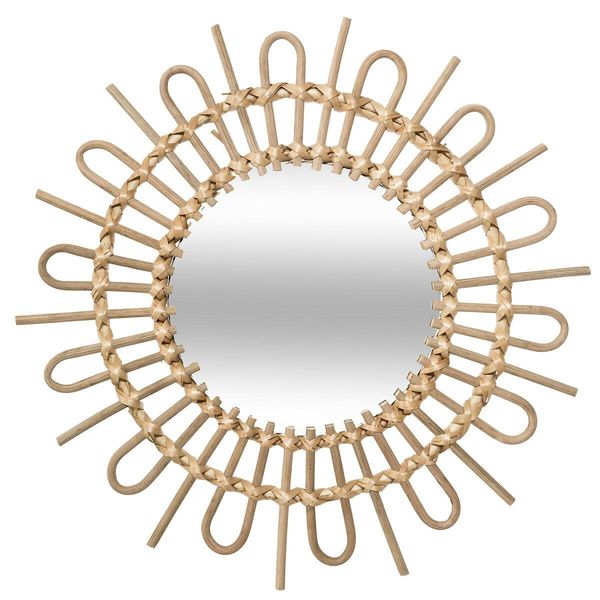 Lustro boho Sunflower 50cm zdjęcie 1