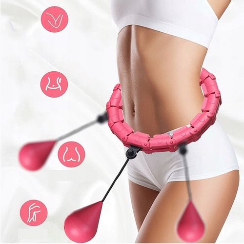 HULA HOP Z OBCIĄŻENIEM I FUNKCJA MASAŻU ODCHUDZAJĄCE Z ŁOŻYSKIEM SMART FIT na Arena.pl