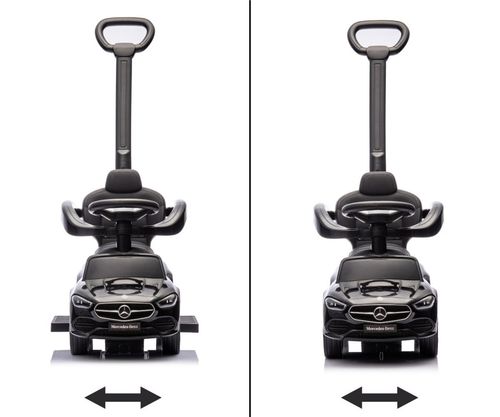 Milly Mally Pojazd z rączką MERCEDES C-Class Deluxe Black na Arena.pl