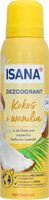 ISANA DEZODORANT W SPRAYU DLA KOBIET 24H KOKOS I WANILIA 150 ML