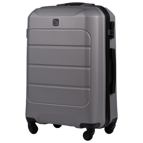 GAN01 GANNET, Zestaw 3 walizek ABS+ (L,M,S) Wings, TITAN GREY na Arena.pl