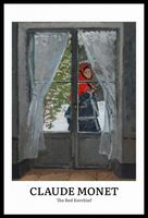 Plakat 40x60cm Design The Red Kerchief, Monet Vintage do Salonu