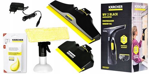 KARCHER MYJKA DO OKIEN BEZ SMUG I ZACIEKÓW WV 2 PREMIUM BLACK EDITION na Arena.pl