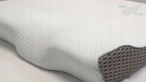 PODUSZKA ORTOPEDYCZNA DO SPANIA NA BOKU I BRZUCHU PROFILOWANA PIANKA MEMORY na Arena.pl