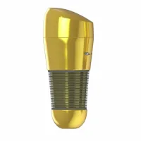 pretty love kitty - ręczna maszyna intymna, ultra symulacja, złoty, 20,5 cm