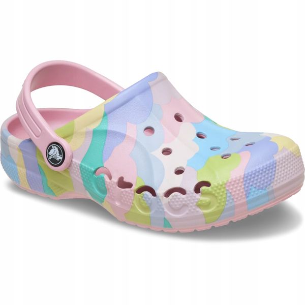 Dziecięce Buty Chodaki Crocs Baya Seasonal Printed 209729 Clog 23-24 zdjęcie 1