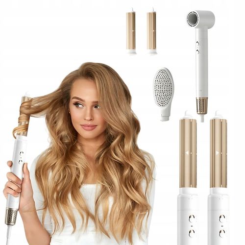 Stylizator Do Włosów 4 W 1 Anlan Lokówka Szczotka Suszarka Różne na Arena.pl