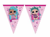 Baner girlanda flagi  laleczki LOL Glitterati Surprise 230 cm